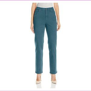 Gloria Vanderbilt Amanda Tapered Jeans -Rain Cloud